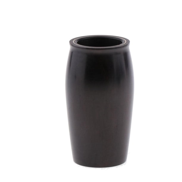 Tubo de clarinete de madera negro para clarinetistas, accesorios para instrumentos de viento madera. 65x30mm