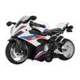 thumbnail image 1 of PENGXIANG Kids Motorcycle Toy  Pull Back High Simulation Alloy Motorcycle Model Toy  For Collection Green Blue White, 1 of 8