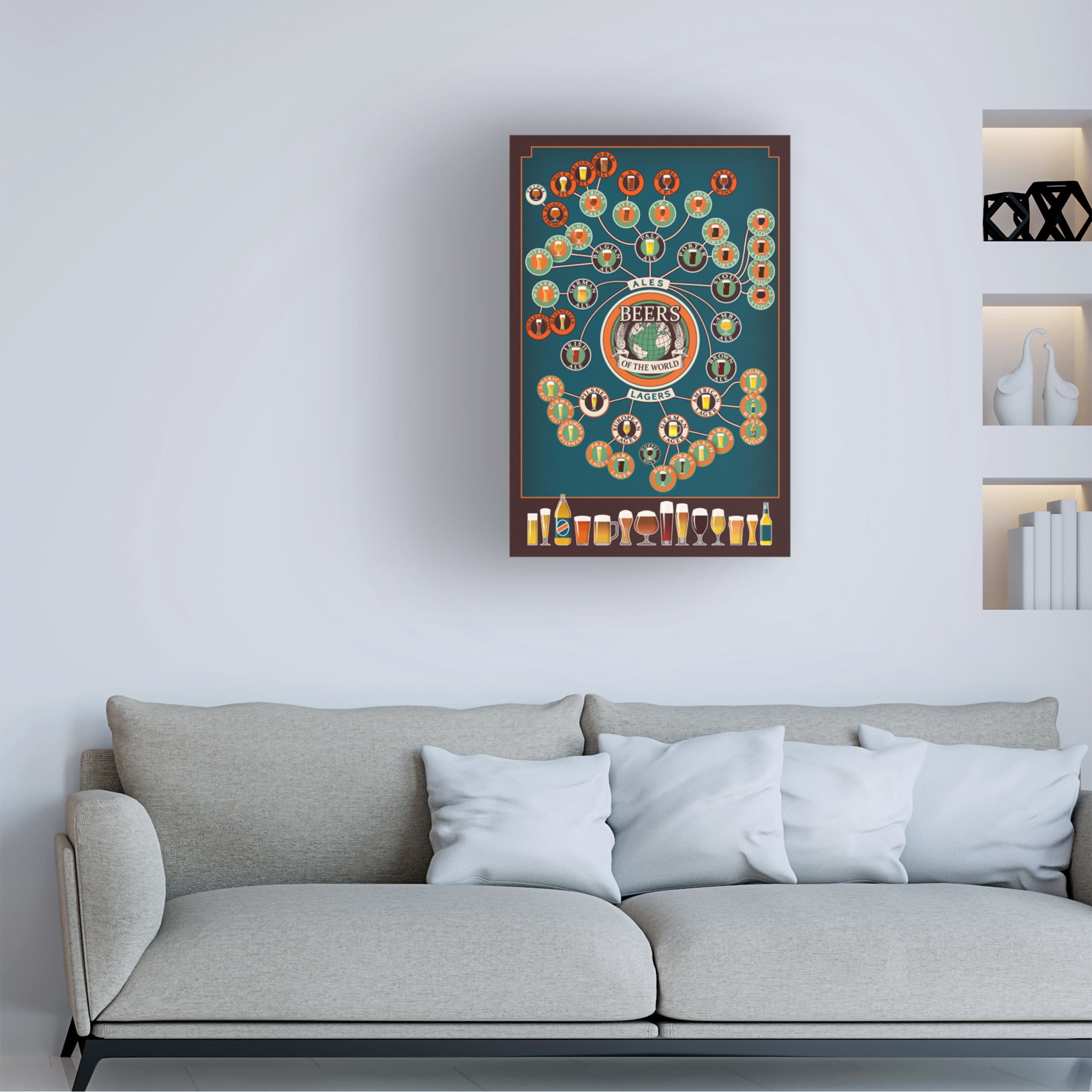 Lantern Press 'Alcohol 5' Canvas Art