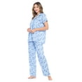 thumbnail image 2 of Casual Nights Women's Short Sleeve Floral Pajama Set, 2 of 5