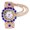 Blue, variant on Rhinestone Quartz Watch - Shiny Fashion Bracelet Watch with Stable Performance