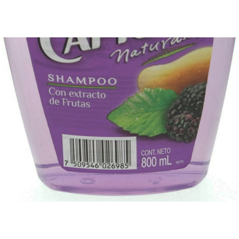 Para Mi Bebe Multi-Fruits Shampoo Champu Multi-Frutas 8.3 oz / 250 mL