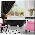 thumbnail image 3 of Great Art Now Pop of Pink Bath by Elizabeth Medley 2 Piece Canvas Art Set Each 14"W x 14"H, 3 of 3