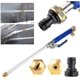 thumbnail image 1 of 2026 High Pressure Water Nozzle Spray Gun Water Lance With 2 Cleaning Nozzles Spray Nozzles Garden Hose Connection 46 Cm Garden Shower Hydro Jet Power, 1 of 4