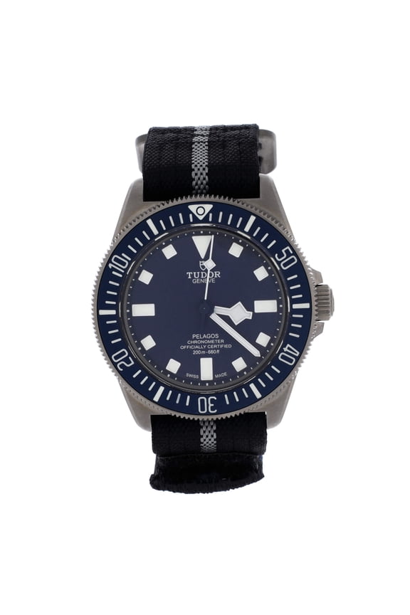 Pre-Owned Pelagos FXD Automatic Watch Titanium and Fabric 42 By Rebag