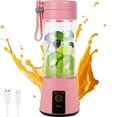 thumbnail image 1 of Mini Blender Portable Blender Portable Electric Fruit Juicer Travel Electric Smoothie Blender USB Rechargeable Multifunctional Personal Blender Cup 380ml for Travel Juice Shake, 1 of 11