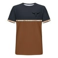 thumbnail image 5 of Tops for Men Over 50 for Summer Off The Shoulders Ladies Tops And Blouses Tunics Plus Size Mens Shirts Dressy Casual Men Workout Tops Black Red Shirts for Men, 5 of 5