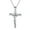 Jesus Crucifixes - Silver, variant on Sterling Silver Crucifix Pendant Unisex Jesus Christ Religious Catholic INRI Cross Necklace - Silver