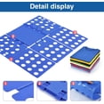 thumbnail image 7 of T Shirt Folding Board Shirt Folder T Shirt Folding Board Shirt Folder Laundry Organizer Easy and Fast for Kid and Adult to Fold Clothes Blue, 7 of 7