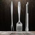 thumbnail image 3 of Baohd 3 Pièces/ensemble Spatule Barbecue Outils de Cuisson Grillades Pinces Fourche Lavable, 3 of 6