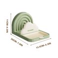 thumbnail image 2 of Pgyong Household Kitchen Suction Cup Pot Cover Rack-Multifunctional Desktop Storage Rack for Spatulas & Lids,Space-Saving Organizer Clearance!, 2 of 8