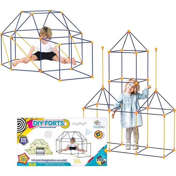 Creative Building/Construction Fort Set, Creative Building Toy Set (210 PCS)