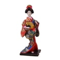 thumbnail image 3 of Muñecas geishas étnicas japonesas, figuras en miniatura de 9 pulgadas, estilo Kabuki antiguo oriental Estilo B, 3 of 9
