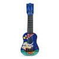 Lutabuo Ukulélé 4 Cordes Mini Guitare Modèle Instruments de Musique Jouets Éducatifs pour Enfants