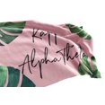 thumbnail image 2 of Pro-Graphx Kappa Alpha Theta Greek Sorority & Fraternity Flag Officially Licensed, Tapestry, Display Banner, Sign, Letter Pattern Large Decor - 3 feet x 5 feet - Pink Palm, 2 of 4