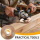 thumbnail image 4 of 3pcs Angle Grinder Polishing Pad Wood Carving Disc Set, 4 of 5