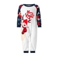 thumbnail image 3 of Trajes a juego para la familia, pijamas de Navidad para papá, madre, niños, estampado de muñeco de nieve, ropa de dormir de Navidad, conjuntos de ropa de apariencia familiar, ropa de dormir, 3 of 3