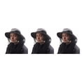 thumbnail image 2 of Gorra de Pesca de Poliéster Qarigey Flat-top Hombres Mujeres Color Verde Caqui Negro Gris, 2 of 6