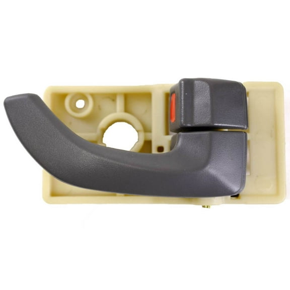 PT Auto Warehouse HY-2503G-RH - Inner Interior Inside Door Handle, Gray - Passenger Side Fits select: 2005-2009 HYUNDAI TUCSON