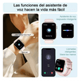 thumbnail image 3 of Reloj Inteligente Mujer Feipuqu Smartwatch R30 Pro 1,83 LCD Llamadas Color Rosa, 3 of 4