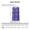 thumbnail image 4 of Honeii Blue Skull Rose print basktball shirt for men and women, Unisex basketball jersey for Theme party-4X-Large, 4 of 6