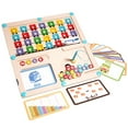 thumbnail image 2 of NAOJIE Magnetic 26 Alphabet & Basic Math Educational Toy with Wooden Board,Magnetic Stick,Fun Learning Cards Matching Games for Birthday Xmas Gift, 2 of 6