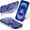 Blue, variant on REQO Magnetic Stand Ring Compatible with iPhone 16 Case [Military Grade Drop tection][Compatible with Mag-Safe] Kickstand Slim Matte Case for iPhone 16 Phone 6.1"