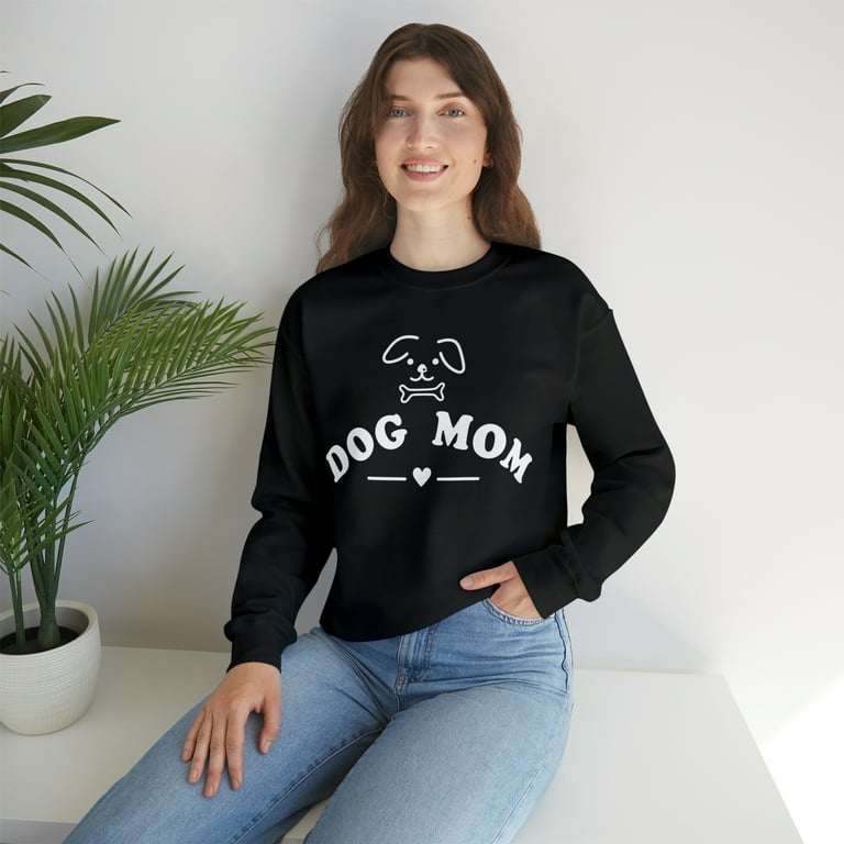 Dog mom crewneck hot sale sweatshirt