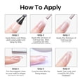 thumbnail image 6 of modelones Gel Nail Polish 6 Colors Black White Silver Gray Cat Eye Glitter Shimmer Magnetic Hema& TPO Free Gel Polish Kit Soak Off UV LED DIY Winter Nail Art Manicure Salon Home Gifts for Women Girls, 6 of 8