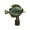 Antique Brass - Pack of 1, variant on Royal Designs, Inc. Emerald Fish Design Finial for Lamp Shade, F-5103AB-1, Antique Brass, Single