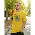 thumbnail image 2 of Explore Nature Every Day T-Shirt Men -Image by Shutterstock, Male 4X-Large, 2 of 4