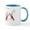 White/Blue Inside, variant on CafePress - CRAWFISH FESTIVAL With Stick People Mugs - 11 oz Ceramic Mug - Novelty Coffee Tea Cup