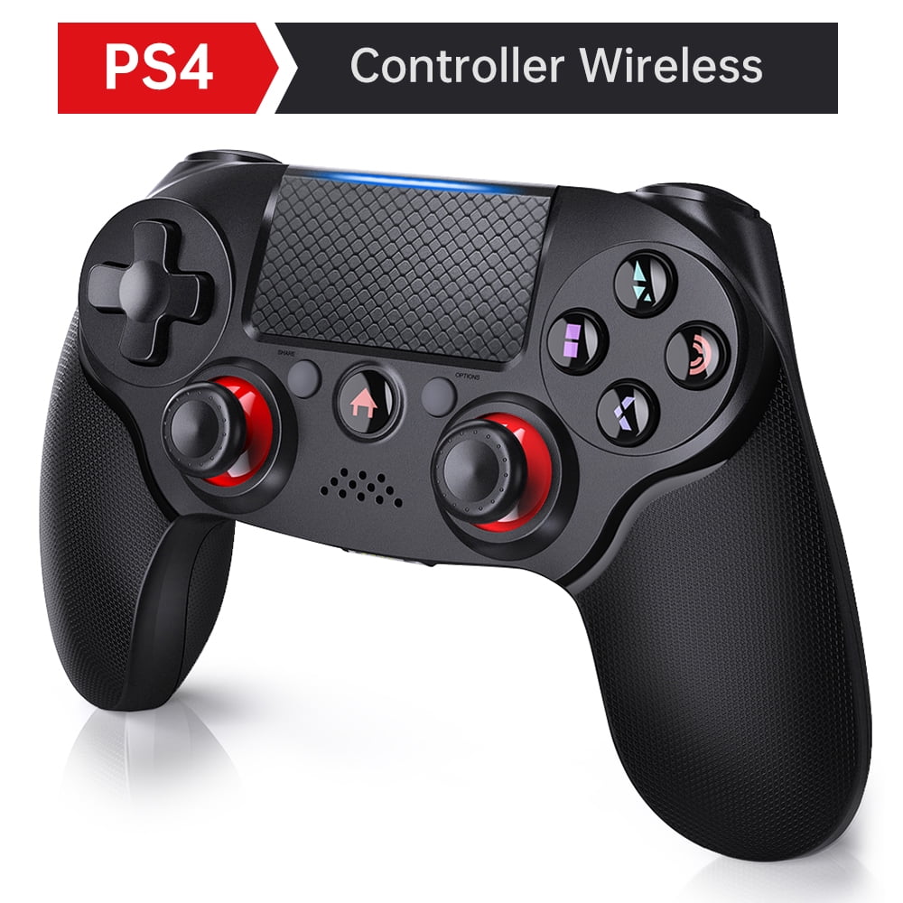Replacement for PS4 Controller Dual-Shock 4,Play-Station 4 Controller Compatible for PS4/ Slim/Pro,PS-4 Wireless Controller with Dual Vibration and 1000mAh Battery 