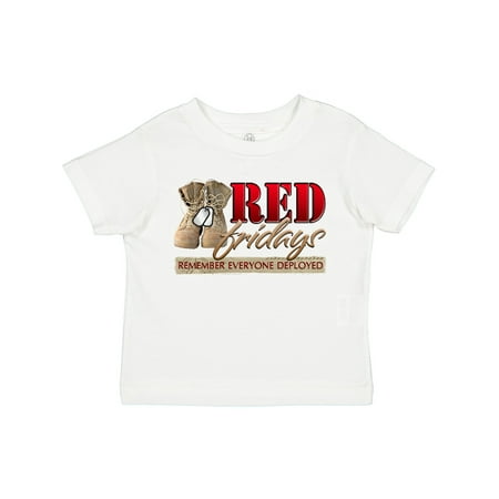 

Inktastic Red Fridays (boots) Gift Toddler Boy or Toddler Girl T-Shirt