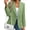 Grass Green, variant on Women'S Blazer Business Casual Long Sleeve Double Breasted Jackets Open Front Work Suits Light Blue M