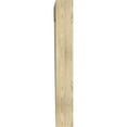 thumbnail image 4 of Ekena Millwork 6"W x 32"D x 44"H Merced Slat Rough Sawn Bracket, Douglas Fir, 4 of 4