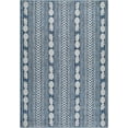 thumbnail image 3 of Hauteloom Zaida Living Room, Bedroom Patio Outdoor Area Rug - Traditional - Cream, Blue, Black - 7'10" x 10'2", 3 of 5