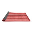 thumbnail image 2 of Ahgly Company Indoor Square Abstract Red Modern Area Rugs, 6' Square, 2 of 4