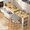 White, variant on 80"-48" Extendable Kitchen Island with Extended Dining Table and Power Outlet,Large Mobile Kitchen Storage Islands with 2 Storage Drawers,Rolling Islands Cart with 3 Extra Rows Open Shelves(White)