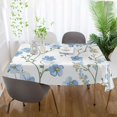 thumbnail image 5 of Yayeee Tablecloths for Rectangular Tables 54 x 54 inch Party Table Cover, Forget Me Not, 5 of 6