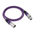 thumbnail image 1 of 1Pack 3 Pin Dmx Cables Male Female XLR Patch Cables DMX512 Signal Cable Microphone Cable XLR Cable, 1 of 9