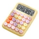 thumbnail image 4 of Calculadora básica de oficina con botones grandes, calculadora de 12 dígitos, calculadora de escritorio, calculadora de mano Amarillo, 4 of 9