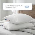 thumbnail image 4 of Almohada Luuna Ajustable 2 pack Firme Tamaño Estandar Memory Foam, 4 of 9