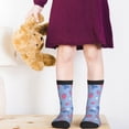 thumbnail image 6 of Uemuo Strawberry And Flowers Printed Kids Boys Socks Seamless Crew Socks Crazy Funny Athletic Sport Socks for Children, 6 of 6