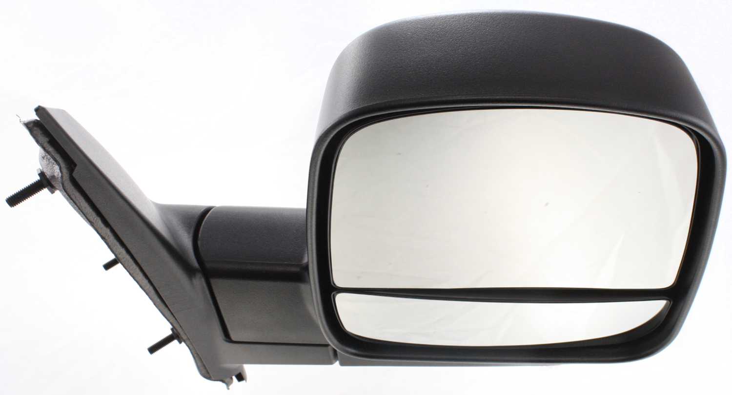 Kool Vue Right Side Mirror, Textured Black with Blind Spot Glass, OE Replacement