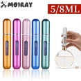 thumbnail image 2 of Mini botella portátil de aluminio recargable, atomizador de Perfume, contenedor de 5ml, botella de recarga de perfume, viaje, 5ml/8ml, 2 of 4
