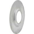 thumbnail image 2 of Speedway Motors Style Door Latch Button French Panels, Weld-In Steel Flush Mount Panels, Push Button Door Handles, 3-9/16 Inch Diameter Pair, Compatible with 1946-1948 Lincoln, 2 of 5