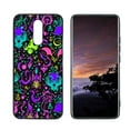thumbnail image 1 of Horror-Black-Witchy-Neon-Skulls-4 Phone Case, Degined for LG X4 Case Men Women, Flexible Silicone Shockproof Case for LG X4, 1 of 1