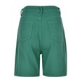 thumbnail image 6 of WAYUTE Women Shorts Fashionable Capris Spring and Summer Button Up High Waisted Wide Leg Shorts, 6 of 8