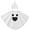 I, variant on 1-6T Toddler Girls Boys Halloween Ghost Face Cloak, Esho Kids Halloween White Cape with Hat Outfits